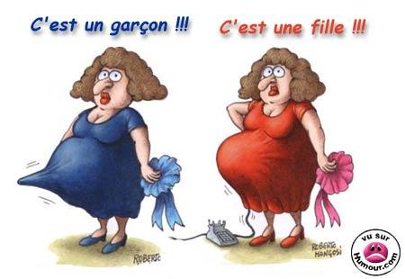 C un fille ou un garcon